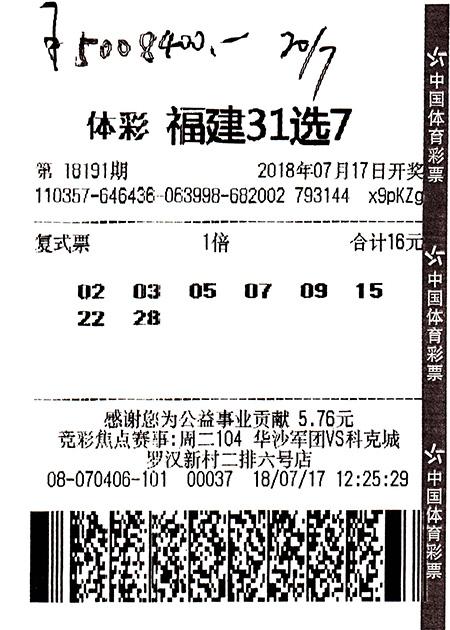 福建体彩31选7开奖结果公告查询，揭秘中奖秘诀与查询指南