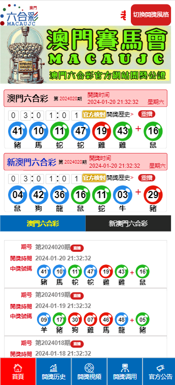 澳门六开奖，新时代的幸运之门查今晚澳门码开奖结果
