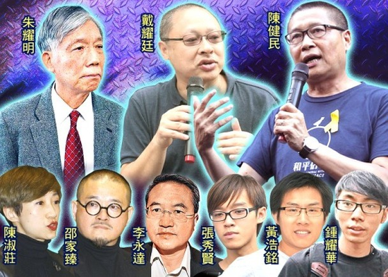 占中艺人，艺术与抗争的交响曲占中艺员